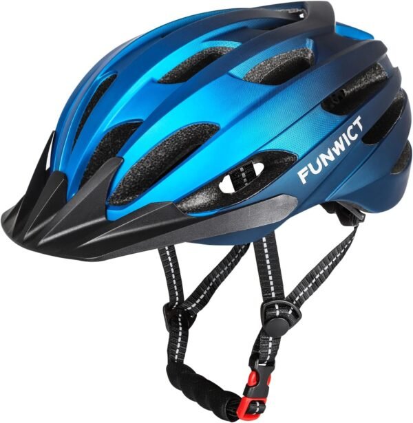FUNWICT Mtb Mountain & Road Bike Helmet for Adult Men Women, Lightweight Cycle Helmet with Detachable Sun Visor, Adjustable Bicycle Helmet for Cycling...